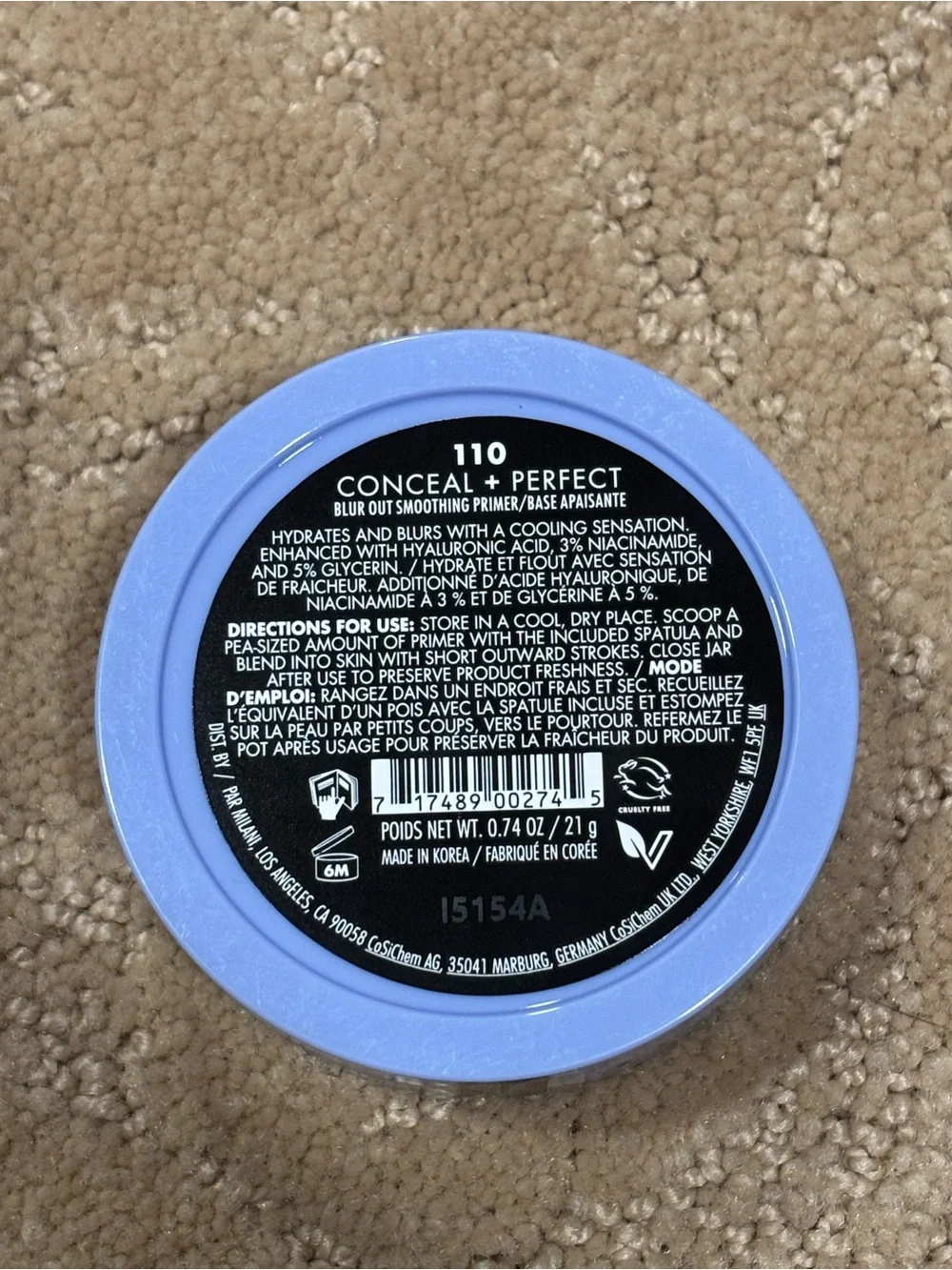 Milani moisture locking